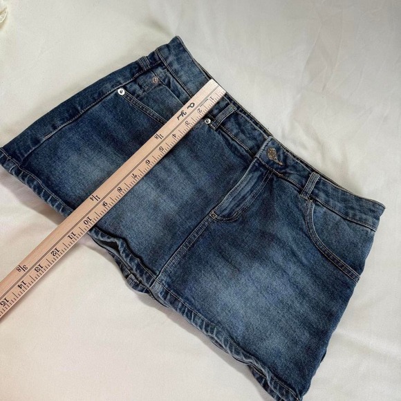 garage denim mini skirt size small - Picture 7 of 7